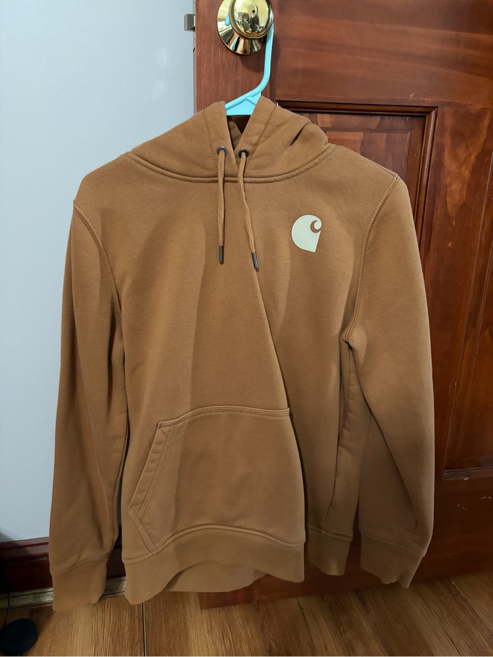 Carhartt Brown Hooded Pullover Sweatshirt